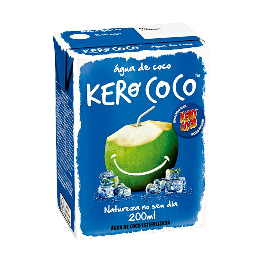 Miniatura Água de Coco Kero Coco 200ml