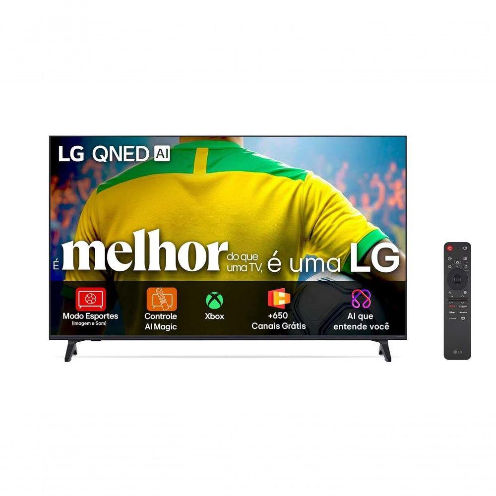 Miniatura Smart TV 4K 65 LG QNED73 Portal de Games Processador AI &alpha;7 Ger8 4K Super Upscaling