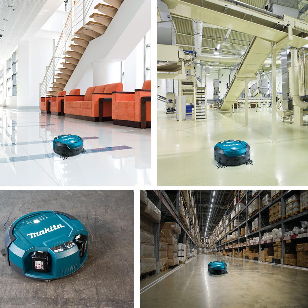 Aspirador Robô A Bateria 18V Drc200Z Makita