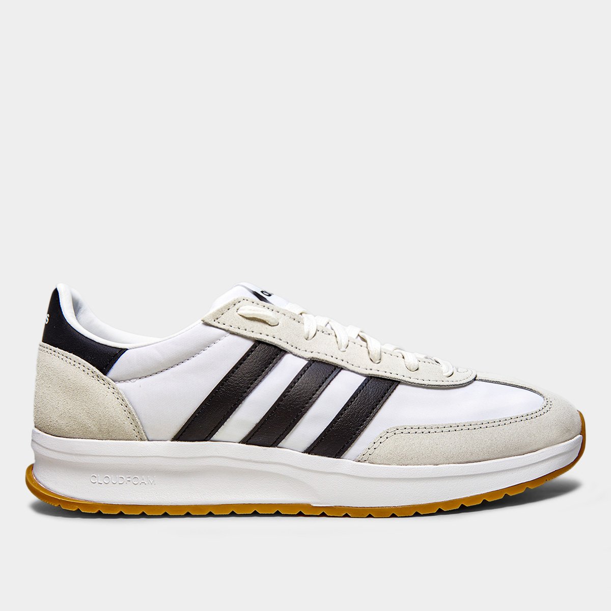 Miniatura Tênis Adidas Run 70 2.0 Masculino Branco+Preto - 37