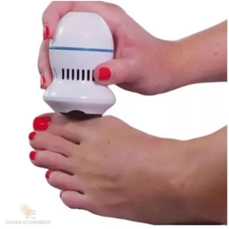 Miniatura Lixa Removedor De Calos Elétrica Para Pés Recarregável