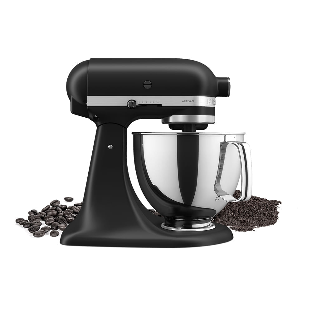 Miniatura Batedeira Stand Mixer KitchenAid Artisan - Black Matte 110V