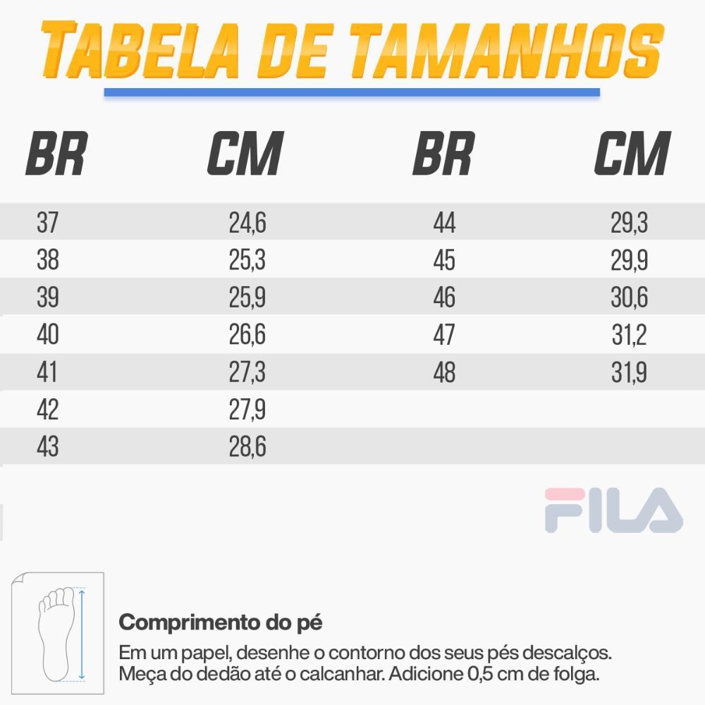 Miniatura Tênis Fila Speedrocker Skyfoam Masculino Branco / Amarelo Neon - 38
