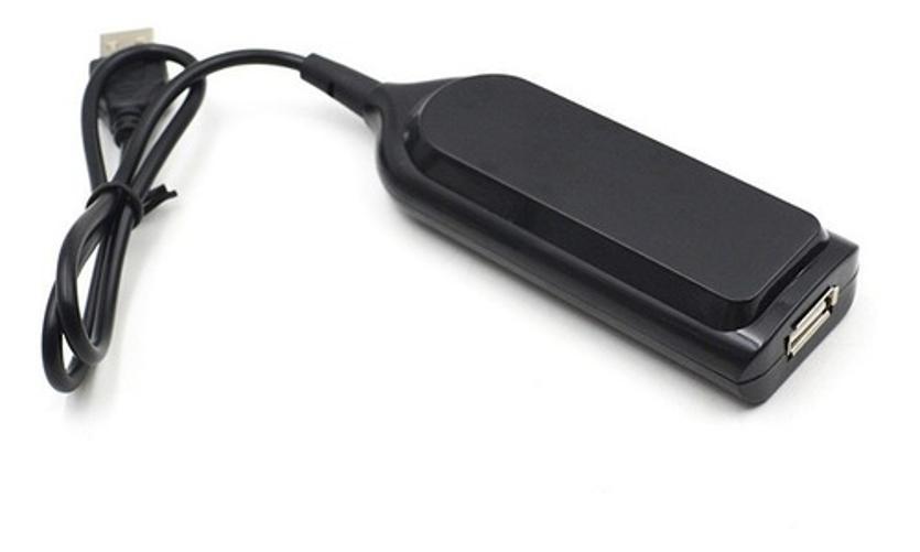 Hub Usb Extensor De Portas Usb 2.0 4 Portas Adaptador Usb Preto - Hub - 4 portas