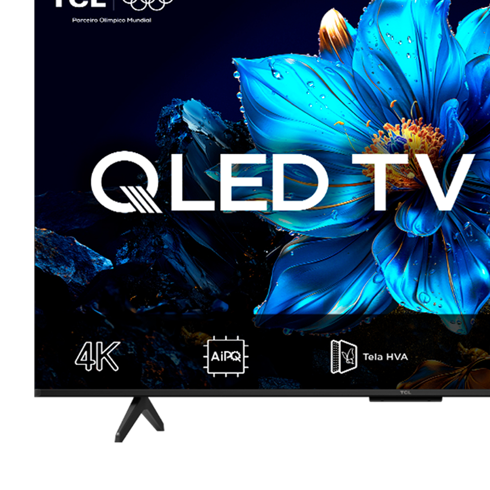 Miniatura Smart TV QLED 75" Android TV Ultra HD 4K TCL 75P7K Comando de Voz Hands-Free Google TV Bluetooth