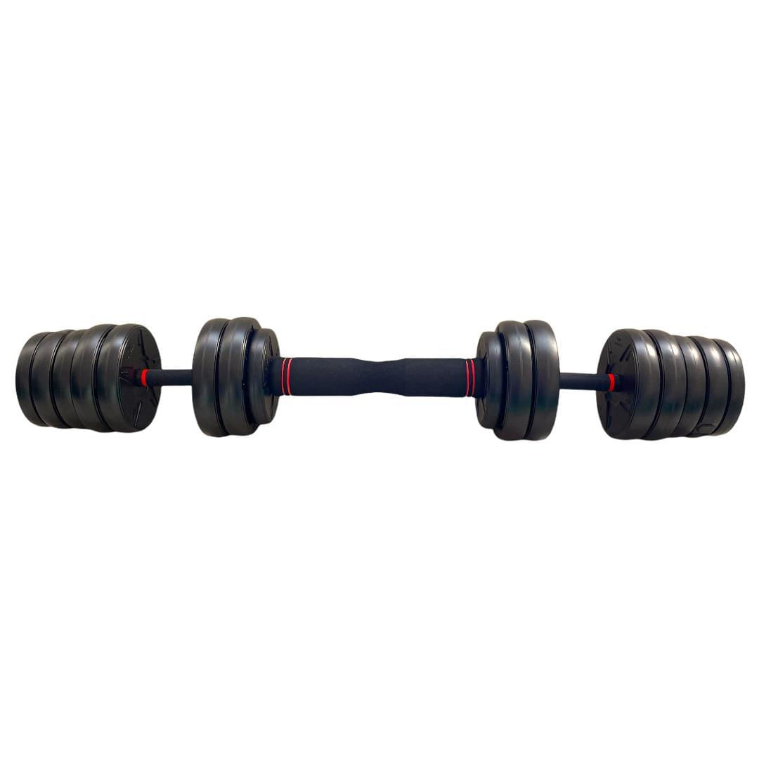 Kit Halteres Musculação Kettlebell 6 Em 1 Peso 40Kg Odin Fit