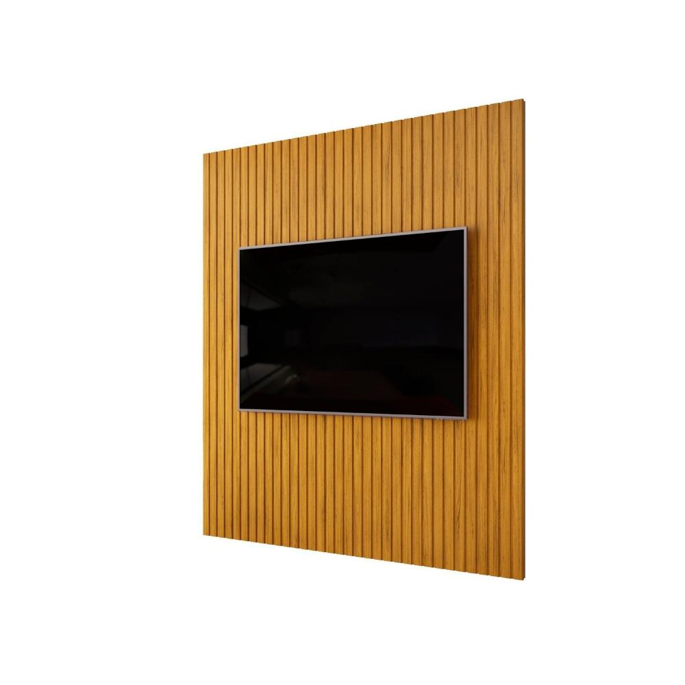 Miniatura Painel Ripado Trento 250x240cm em Mdf Cedro