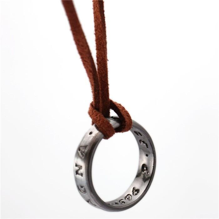 Anel Colar Nathan Drake Uncharted + Saco Veludo - No Brasil