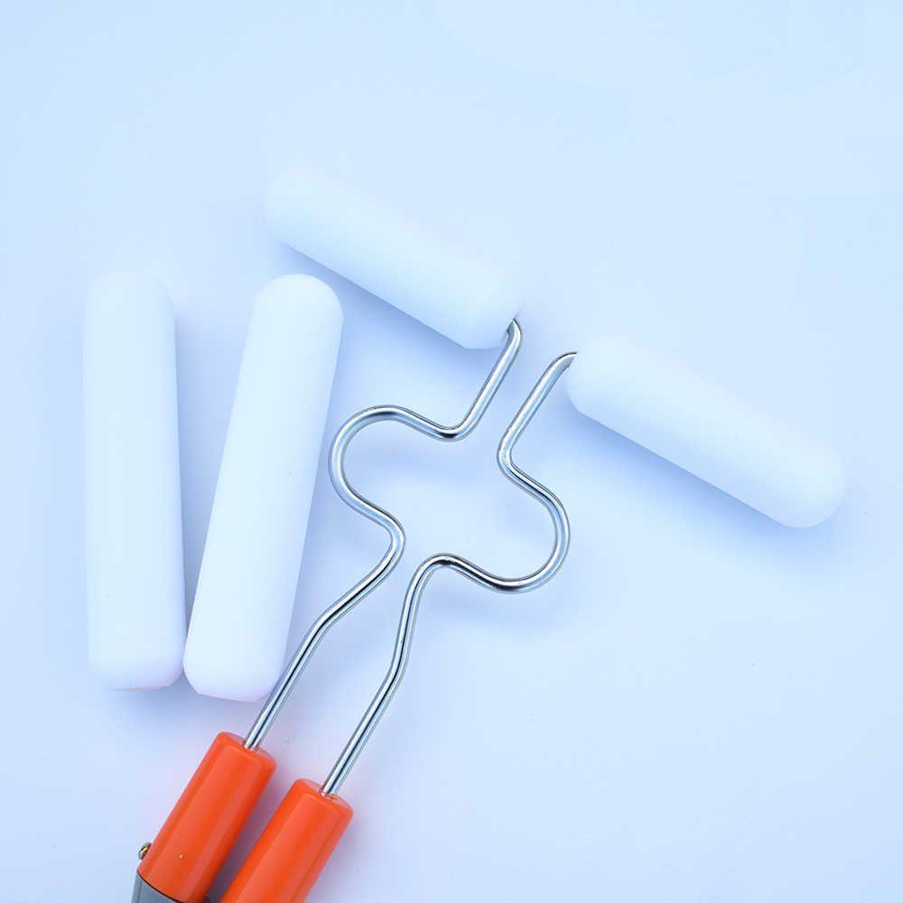 Miniatura Rolo De Pintura Duplo Inteligente Parede Pintar Sem Sujeira Criativa Casa