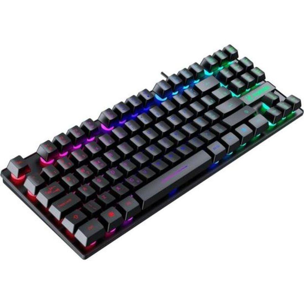 Miniatura Teclado Gamer Fortrek Fearless 80 Tkl Preto