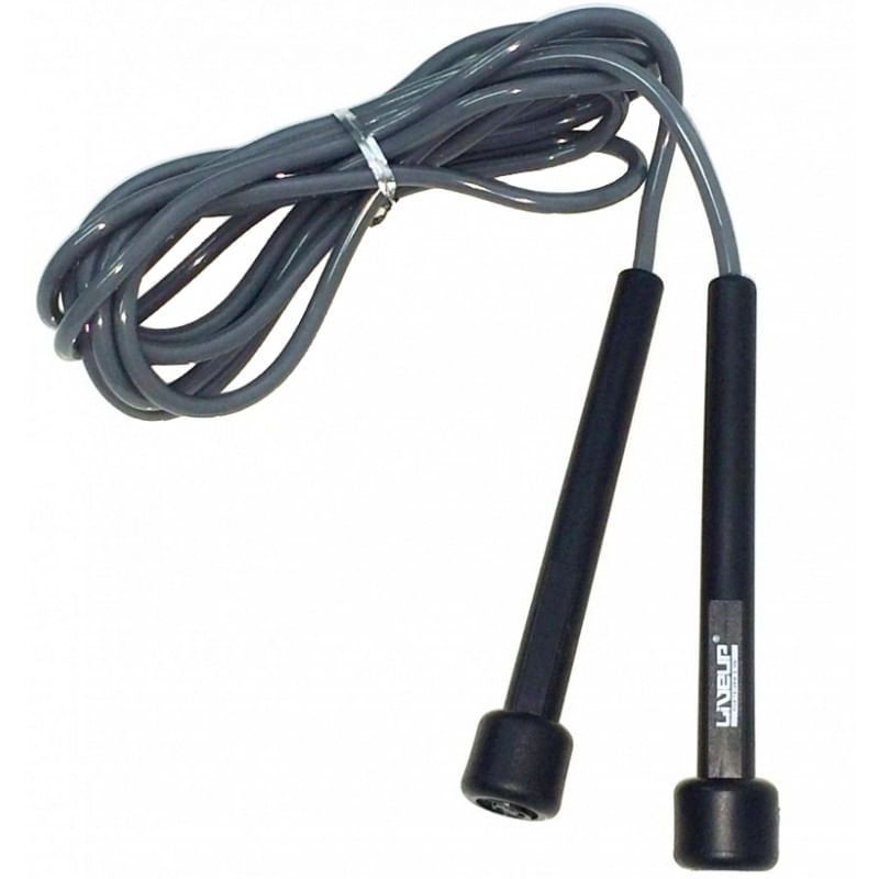 Miniatura Corda de pular em silicone cinza 2,65 metros Live Up