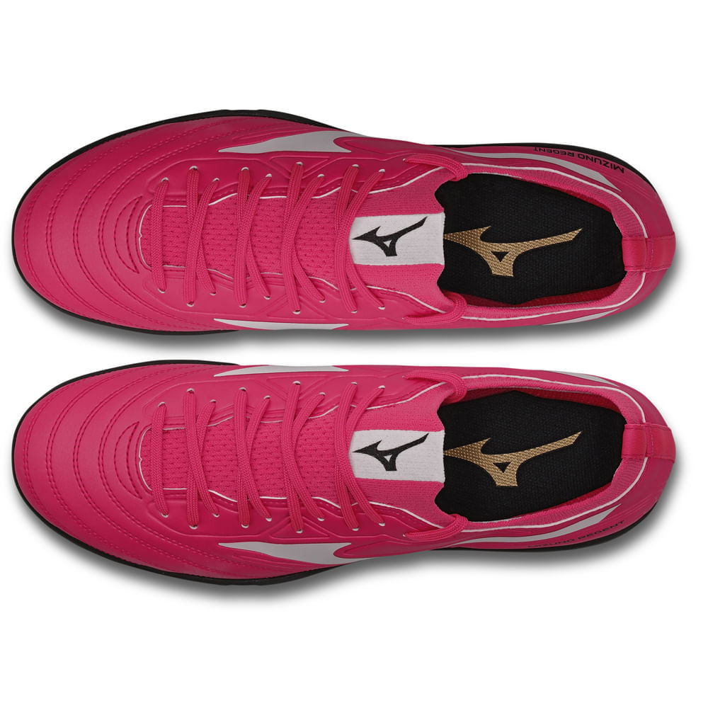Miniatura Chuteira Society Masculina Mizuno Regent AS Rosa - 37