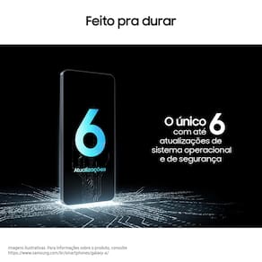 Smartphone Samsung Galaxy A17 5G 256GB 6,7” Super AMOLED Câmera Tripla 50MP IA Gemini Azul