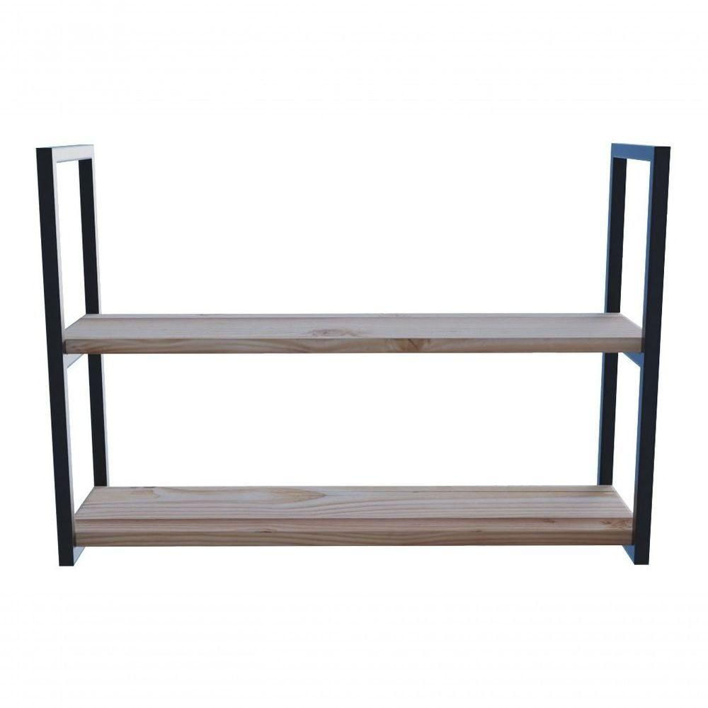 Miniatura Organizador De Teto Moderna 100x20cm Em Ferro Para Cozinha