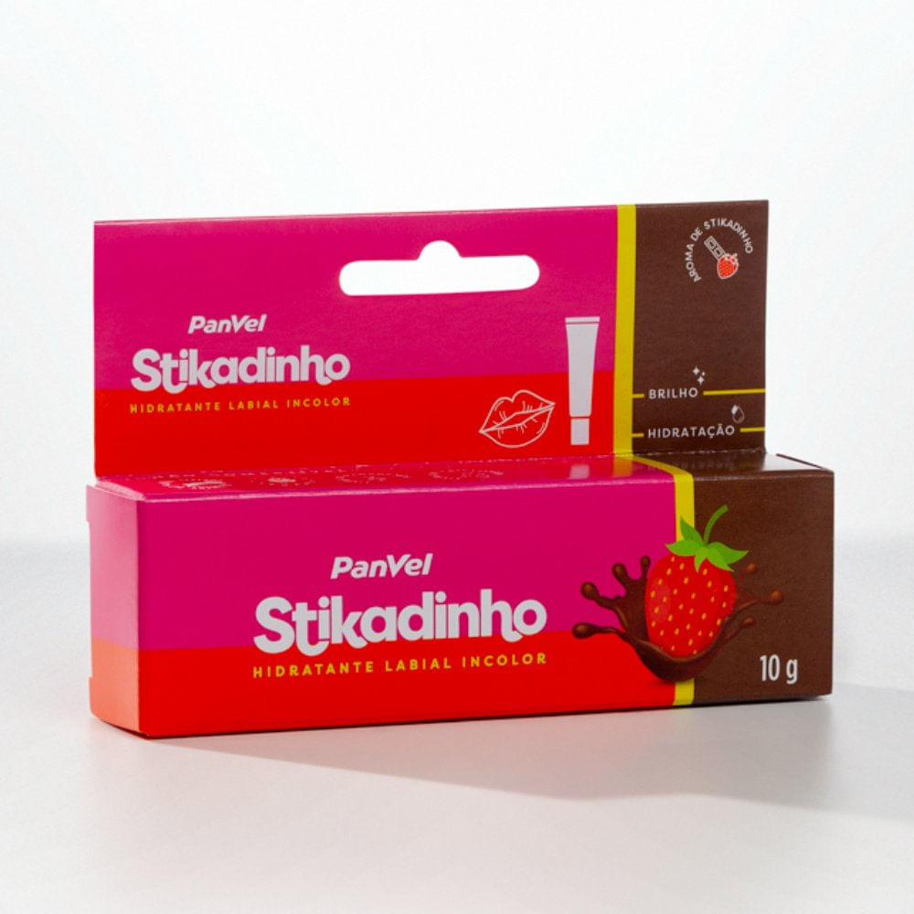 Miniatura Hidratante Labial Stikadinho Panvel 10g