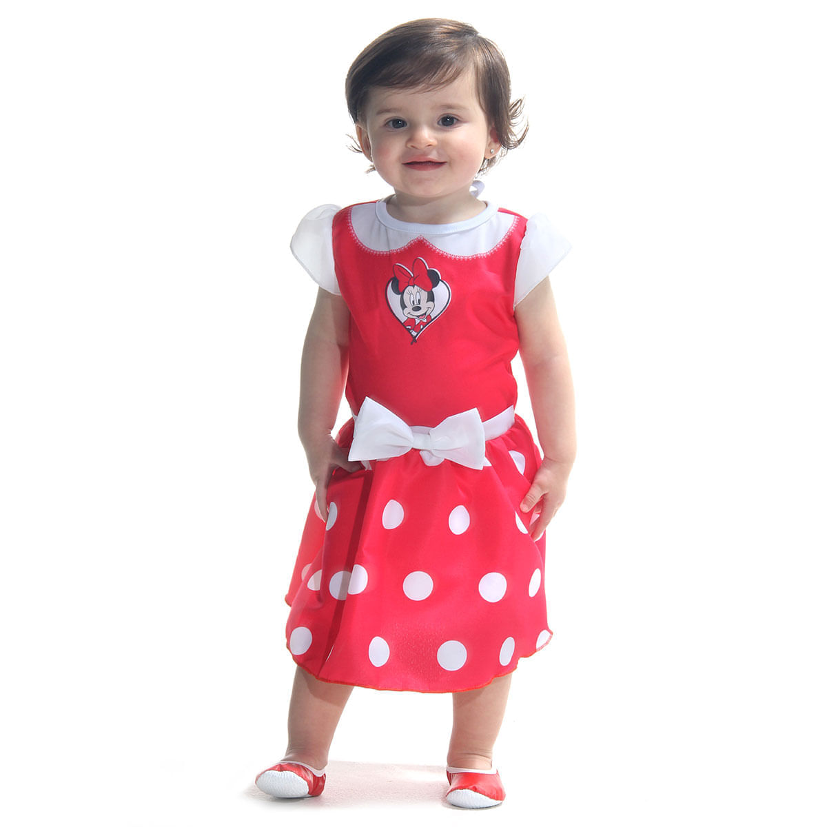 Miniatura Fantasia Minnie Bebe Vermelha - Mickey Mouse - Disney M