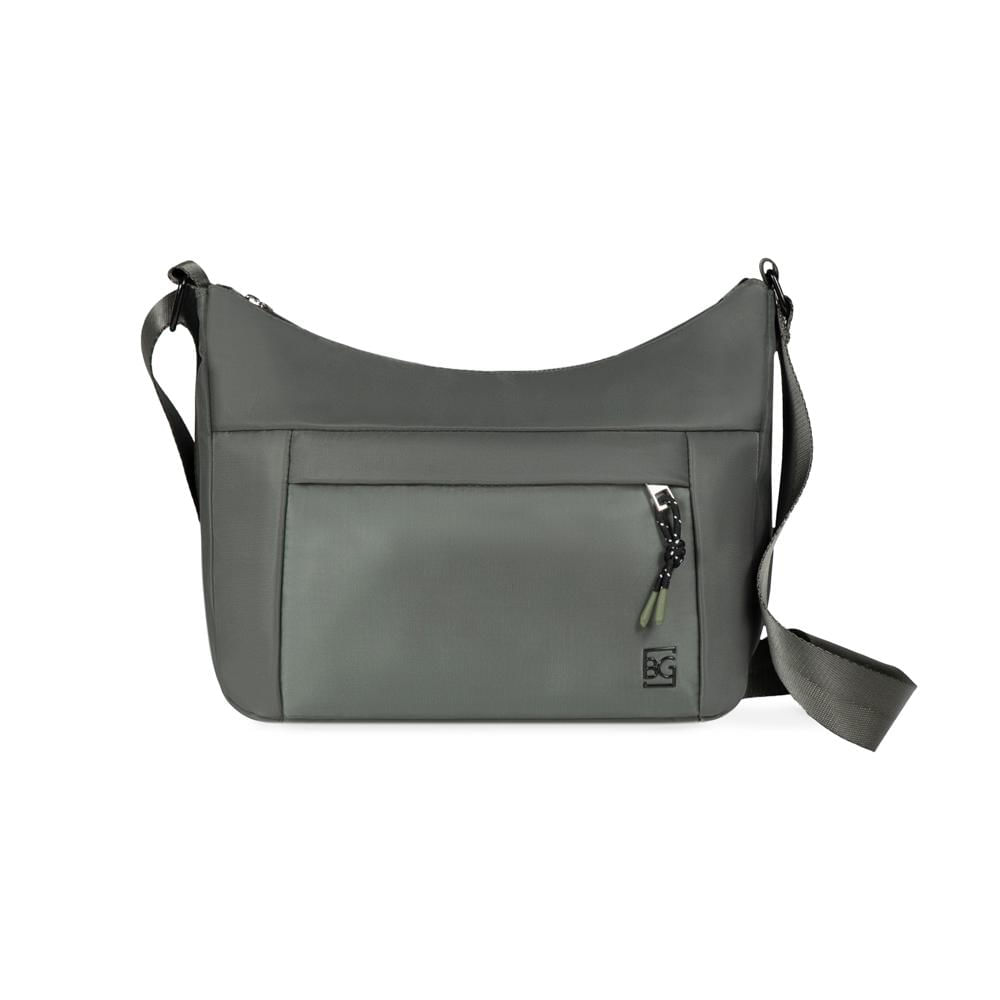 Miniatura Bolsa Feminina Transversal Grande Nylon Travel Light Verde Verde