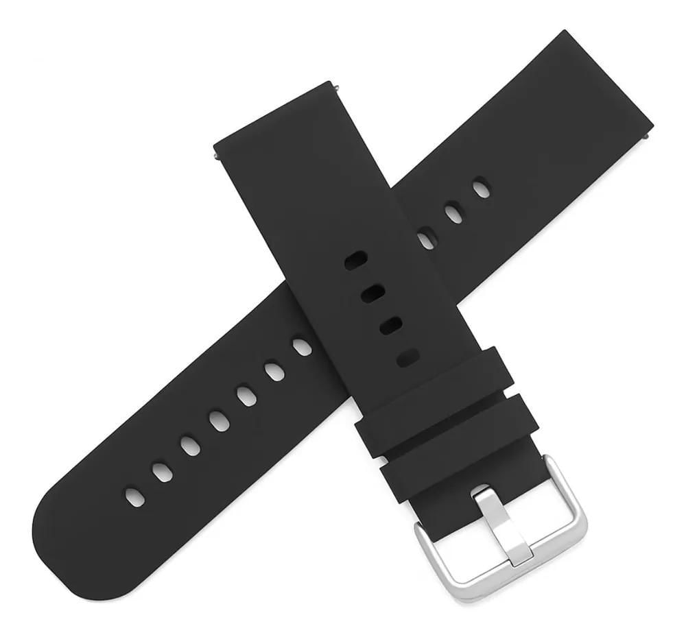 Miniatura Pulseira Amazfit Gts A1914 Silicone 20Mm Preto