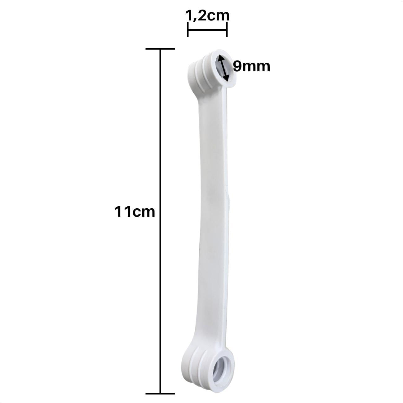 Miniatura Kit Mecanismo Retentor Brastemp Mini Bwk12 8-12Kg C/Suporte