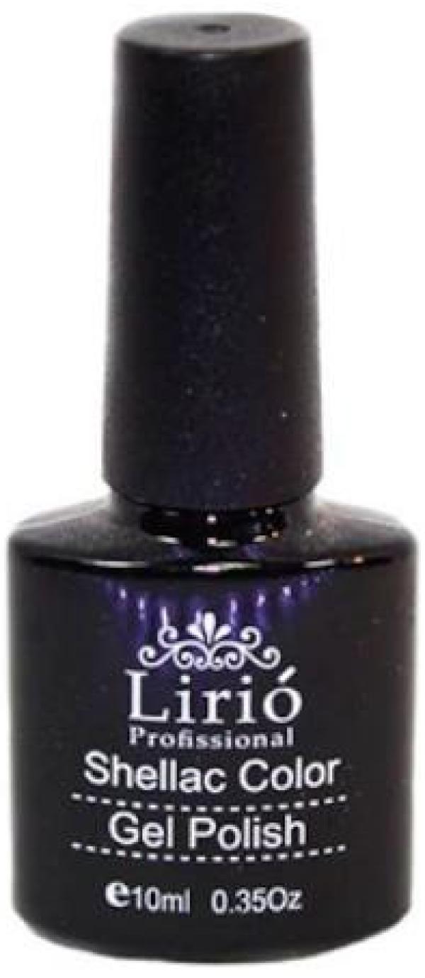 Miniatura Esmalte Shellac Color Gel Polish 10Ml Manicure Unhas Preto