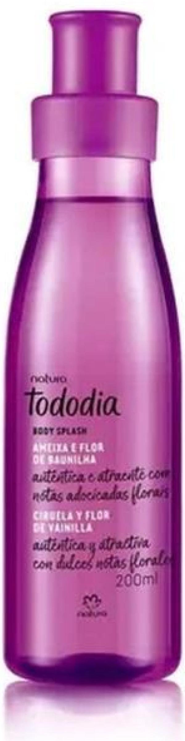 Miniatura Body Splash Natura Tododia Ameixa E Flor De Baunilha 200Ml