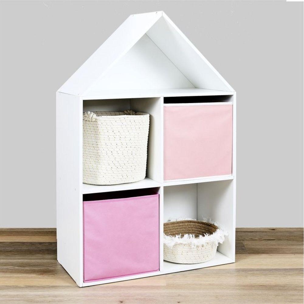 Miniatura Organizador Infantil Casinha Colméia Priscila 100% Mdf