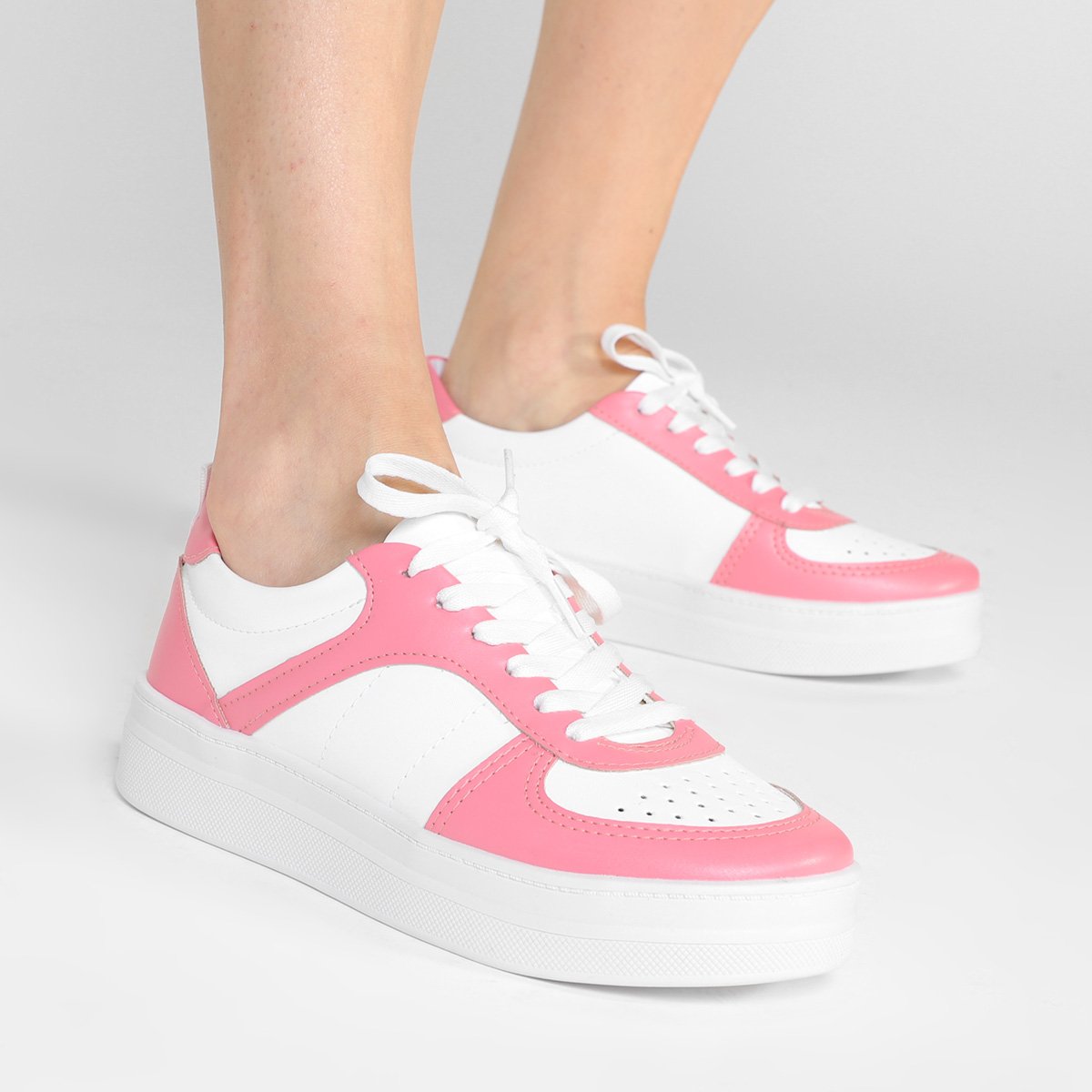 Miniatura Tênis Somoda Casual Feminino Rosa - 34