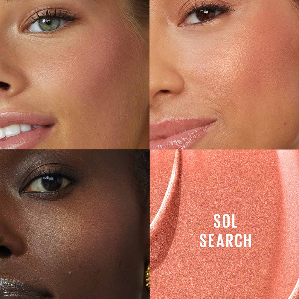 Miniatura Blush Líquido Sunkisser Maybelline NY 4,7ml 03 Sol Search