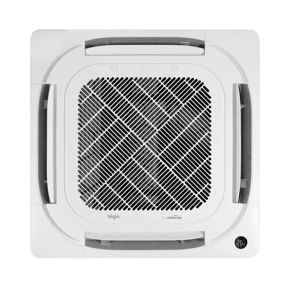 Miniatura Ar Condicionado Split Cassete Elgin Eco Inverter 18000 BTUs Quente e Frio 220V KVQE18C2CA