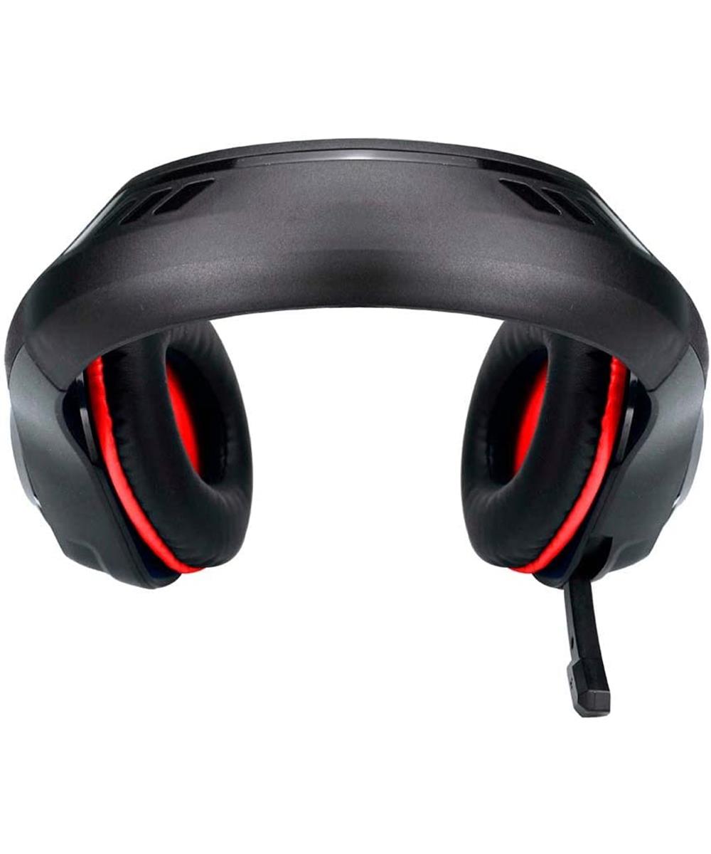 Miniatura Headset Gamer ELG HGRO1 Ryoko Multiplataforma P3 Preto e Vermelho