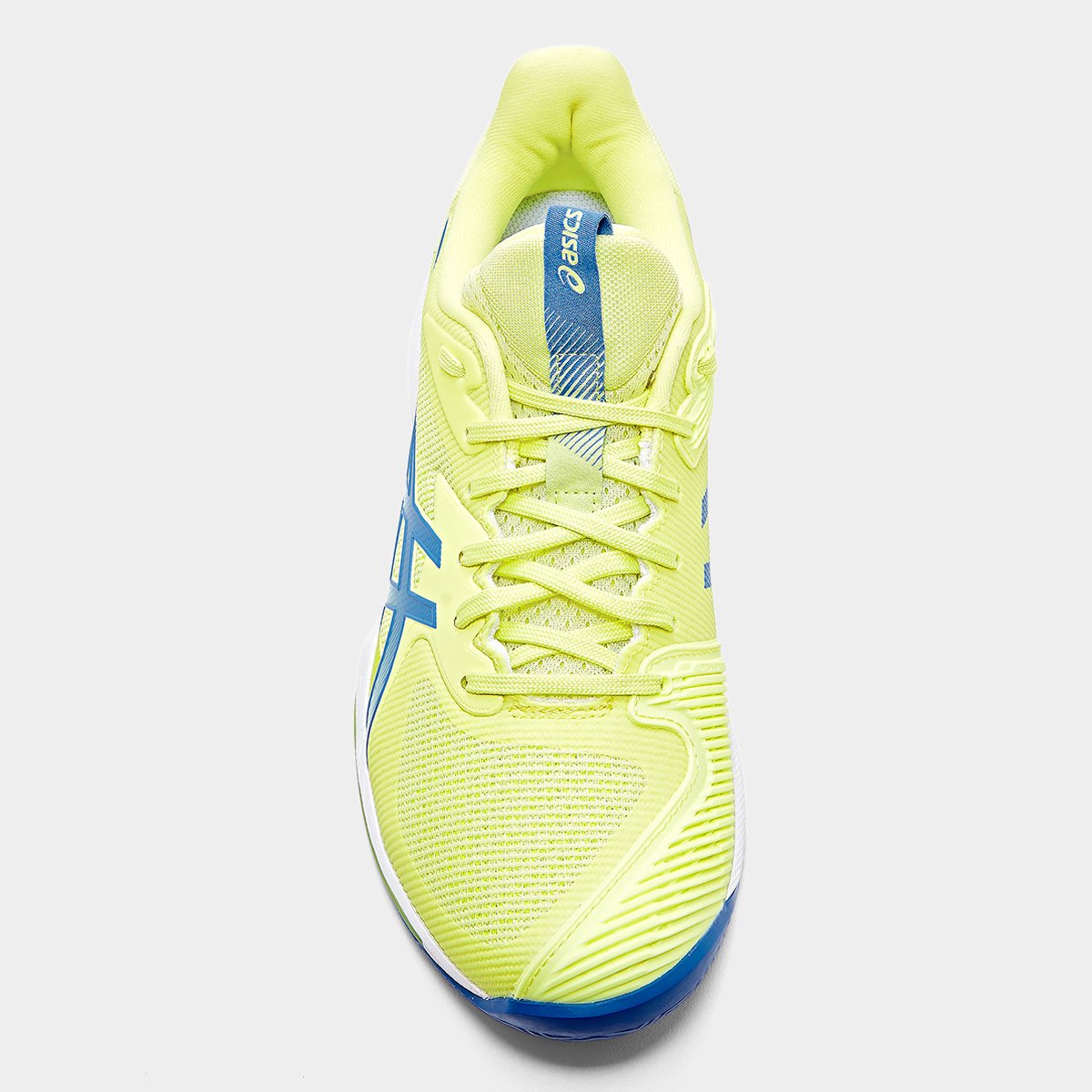 Miniatura Tênis Asics Solution Speed FF 3 Clay Feminino Amarelo+Azul - 39