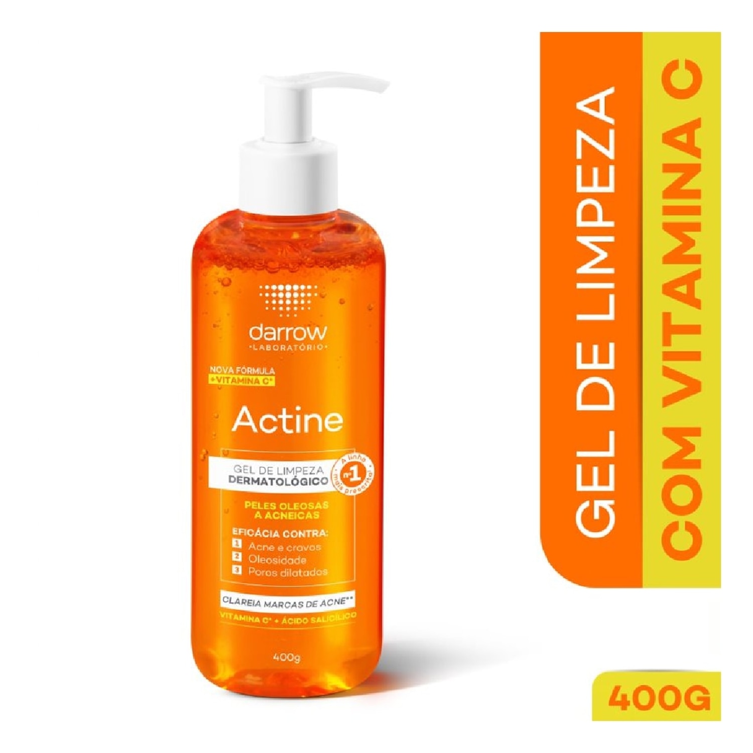 Miniatura Gel de Limpeza Actine 400g
