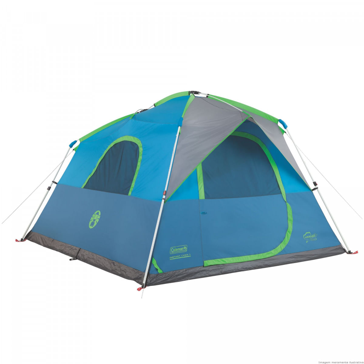 Miniatura Barraca de Camping Coleman Signal Mountain 6 pessoas