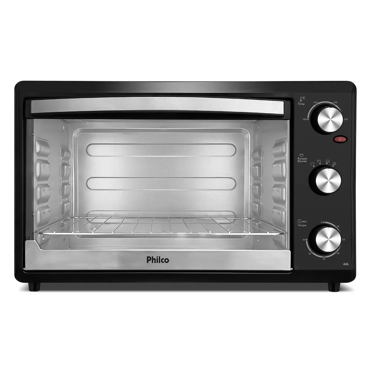 Miniatura Forno Elétrico Philco PFE44P 1500W Dupla Resistência 44L 110V 110V