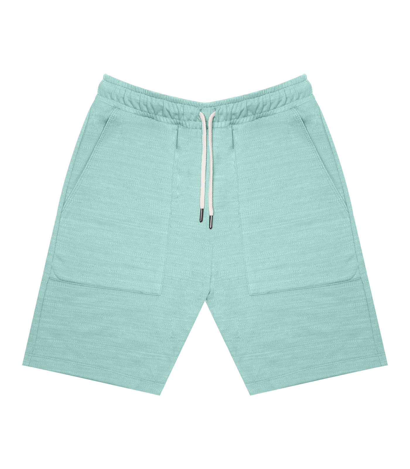 Miniatura Bermuda Juvenil Masculina Em Moletinho Minty Verde 12