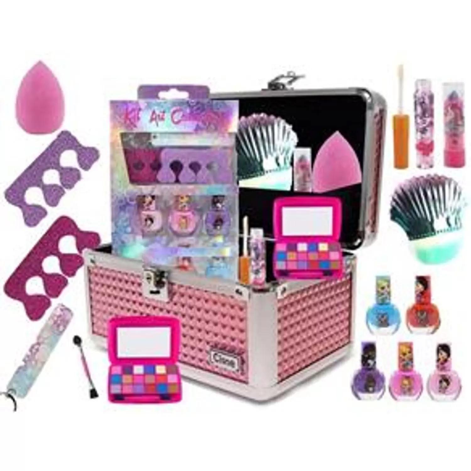 Miniatura Maleta De Maquiagem Infantil Completa Presente Meninas