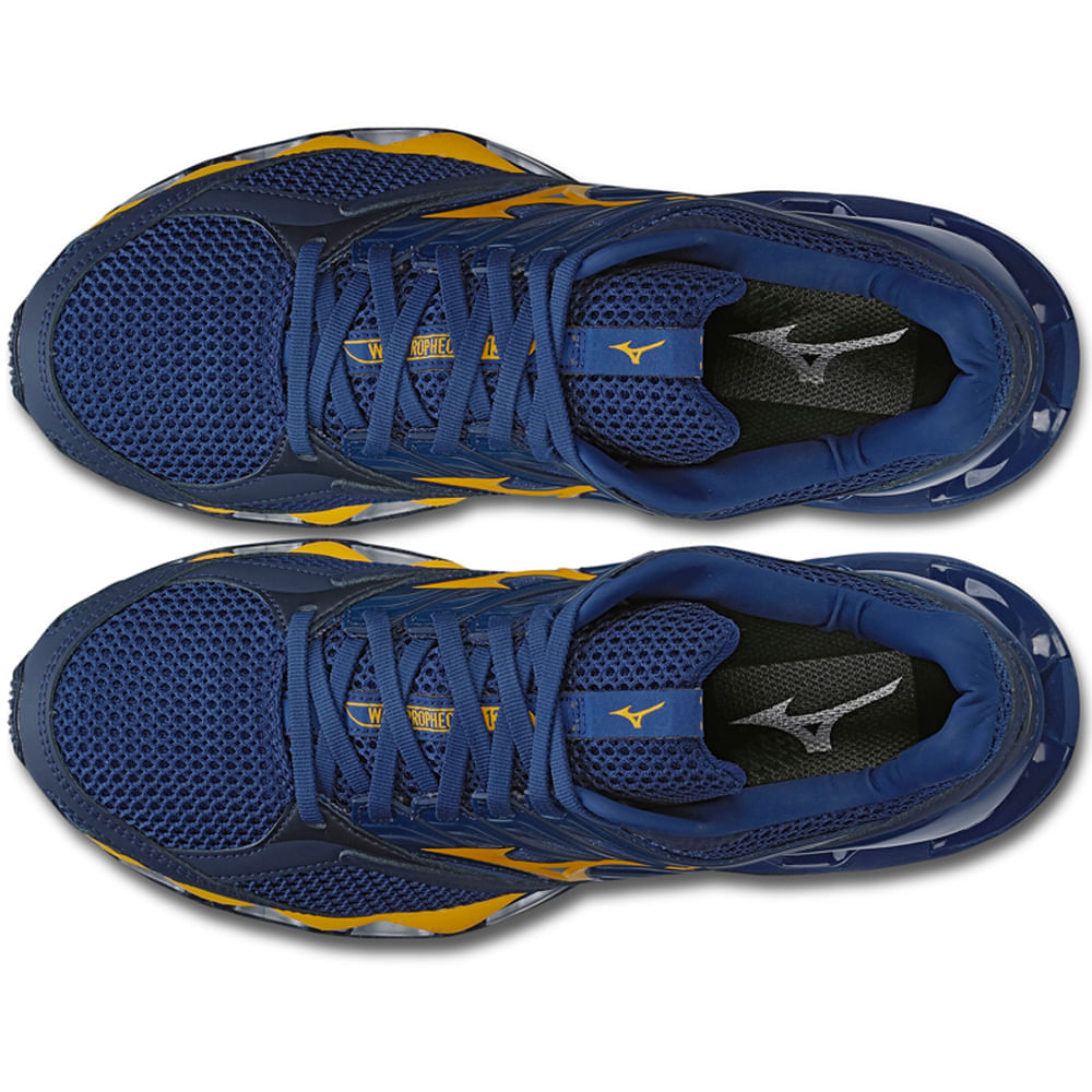 Miniatura Tênis Masculino Mizuno Wave Prophecy 13-S Azul - 39