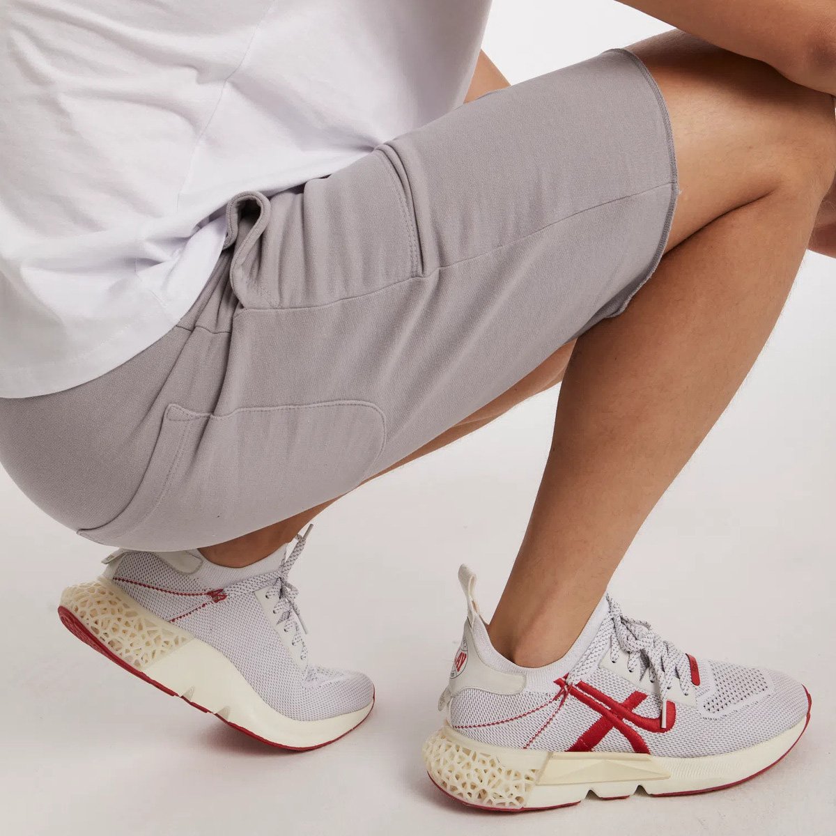 Miniatura Tênis Fiber Knit 3D Replay Masculino Branco - 35