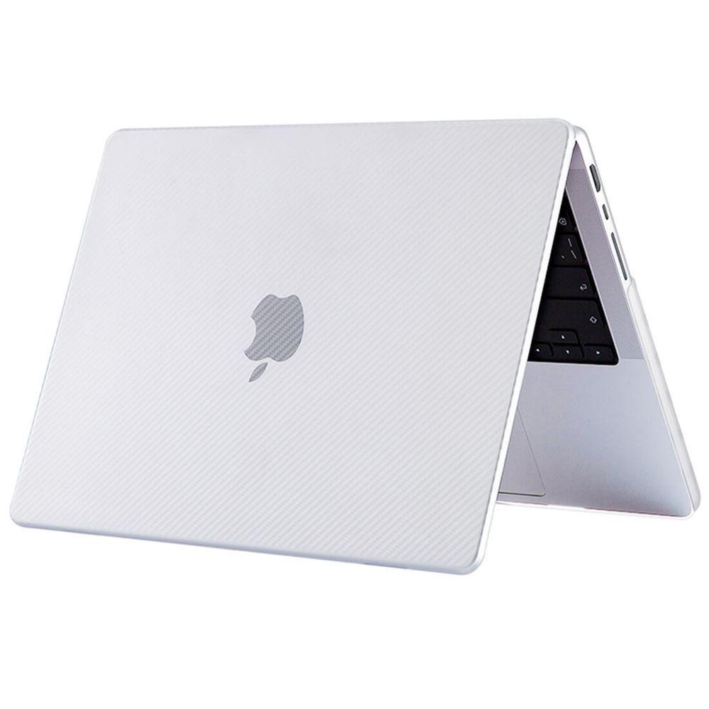 Miniatura Capa Fibra De Carbono Macbook Pro 14.2 Pol A2779 transparente