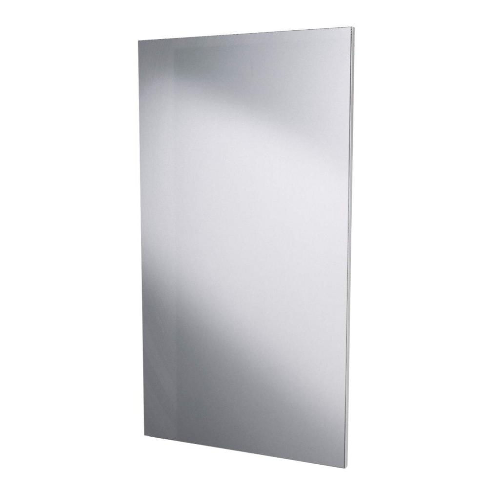 Miniatura Conjunto para Banheiro 80cm Cuba Abaulada L42 e Espelheira 801W Metrópole Compace Branco Chess