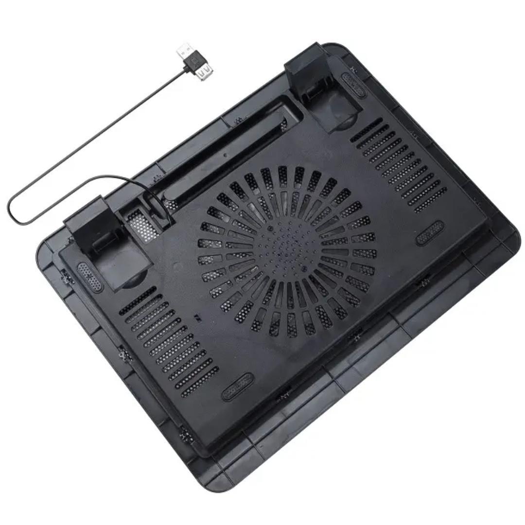Miniatura Suporte Notebook Cooler Gamer Com 1 Ventoinha Silencioso