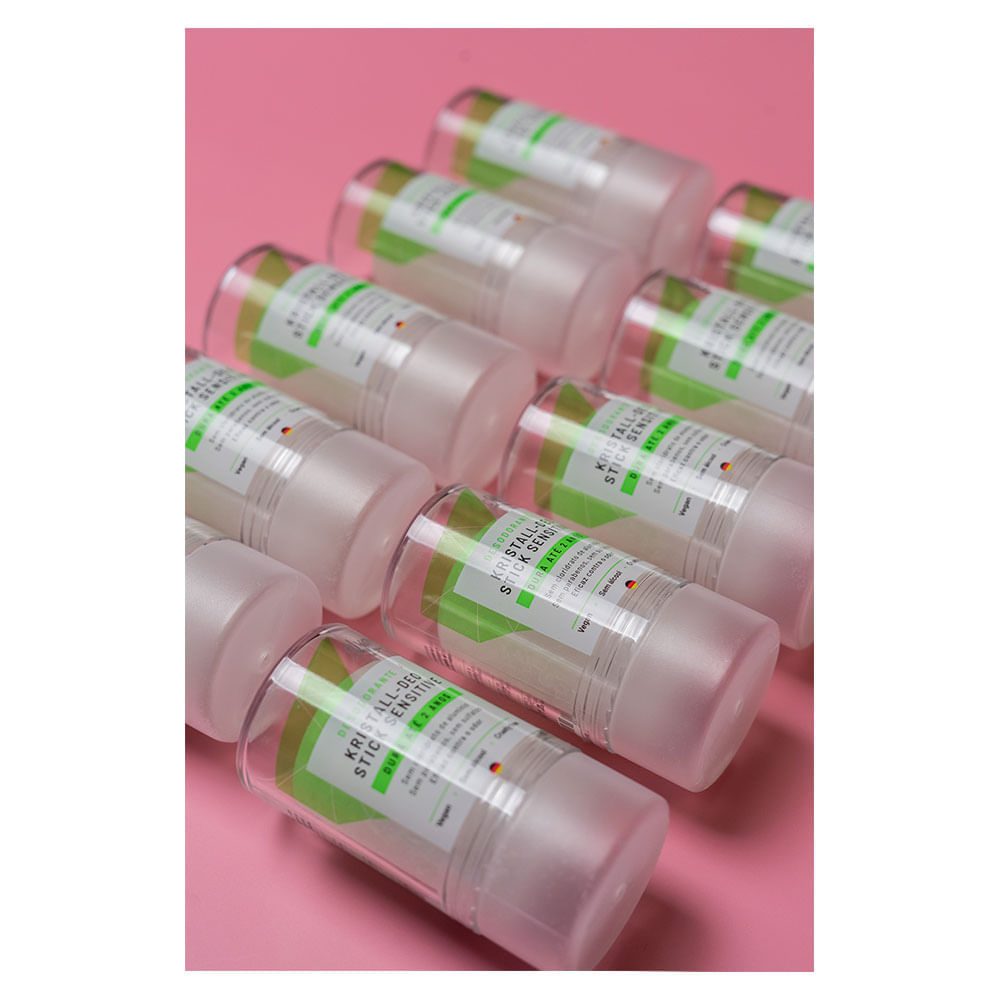 Miniatura Desodorante Alva Stick Kristall Sensitive 120g