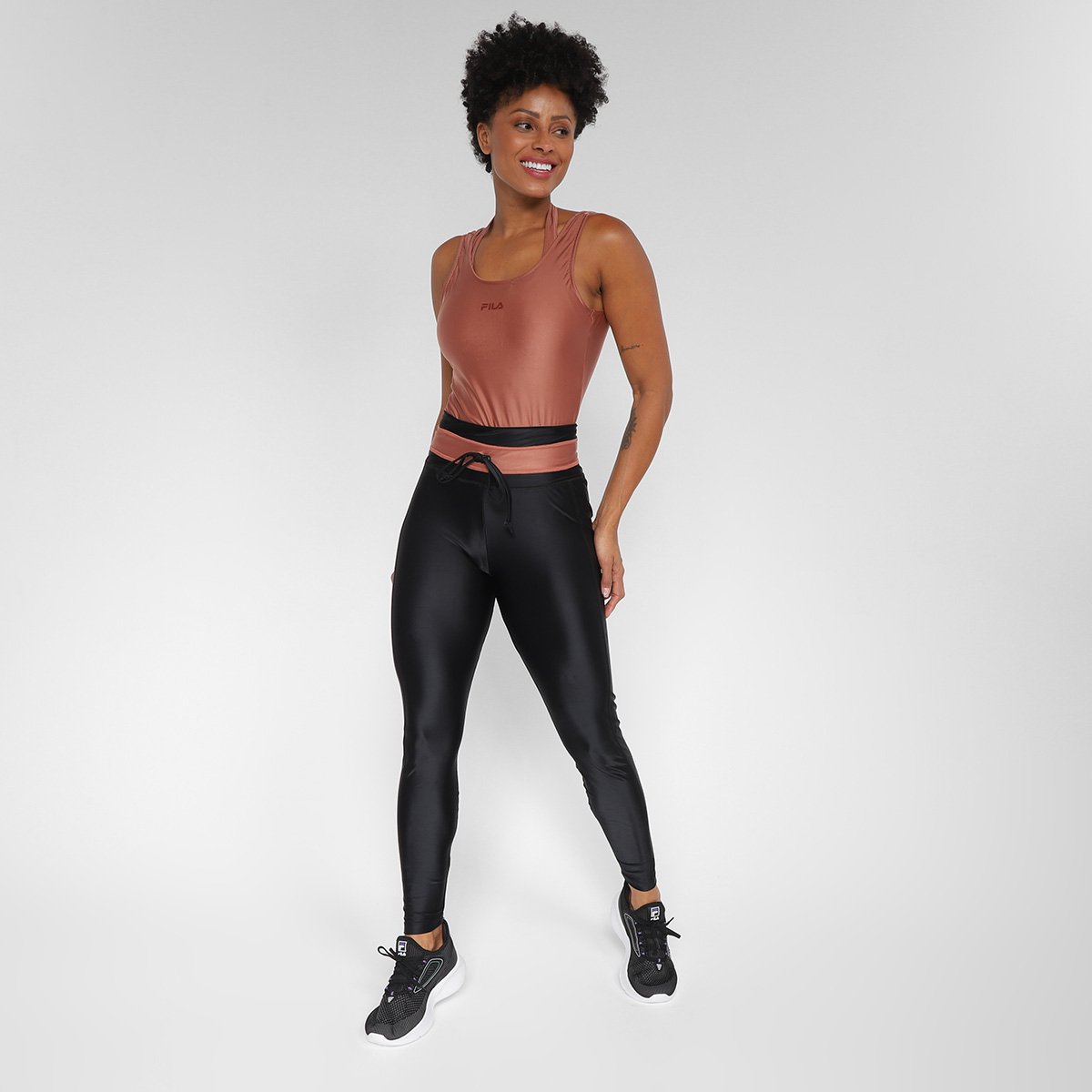 Miniatura Body Fila Life Mindfull Feminino Cobre - G