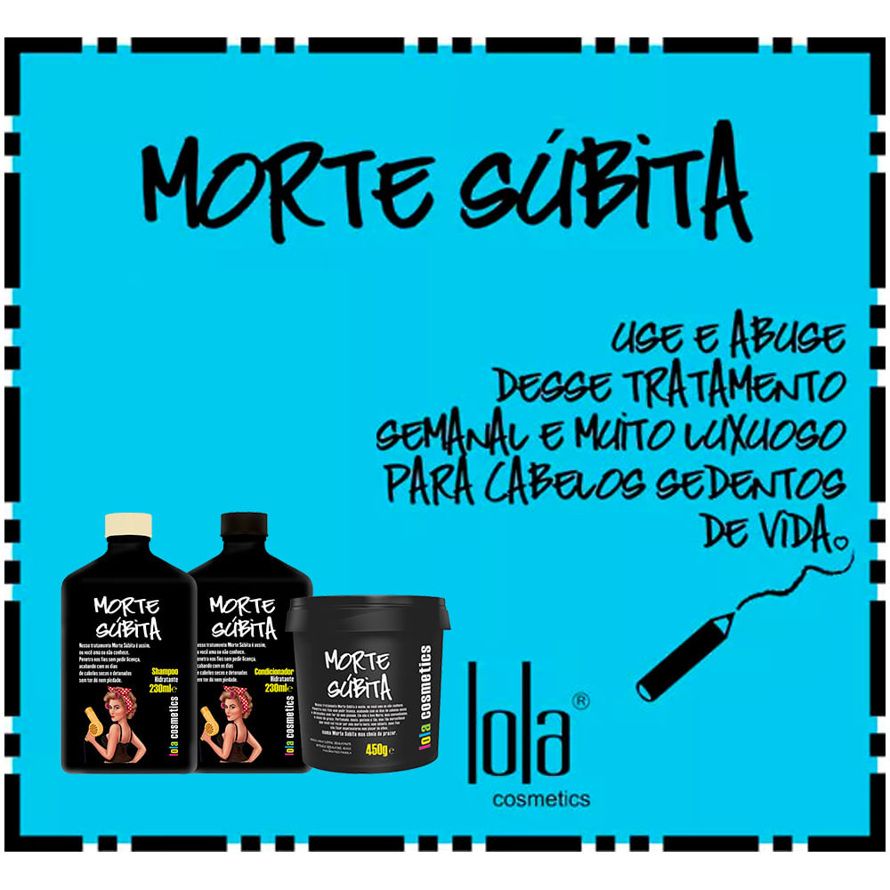 Miniatura Lola Cosmetics Morte Súbita - Shampoo Hidratante 250ml