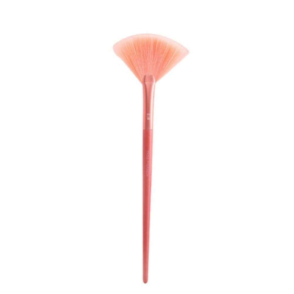 Miniatura Pincel De Iluminador Leque Mf08 | Aplicação Precisa | Linha Squad | Miss Frandy