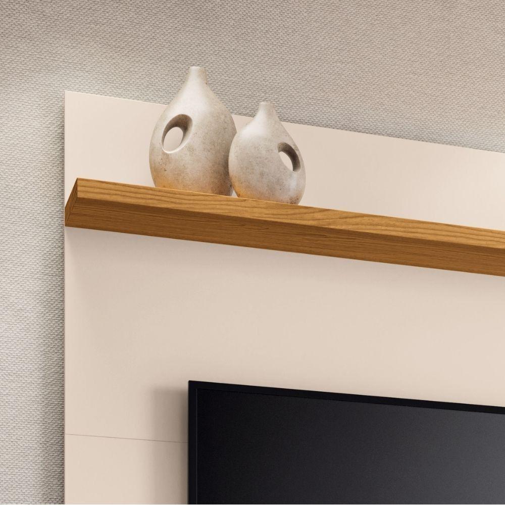 Painel Suspenso Para Tv Lets 1.6 3390 Hb Cinamomo/off White