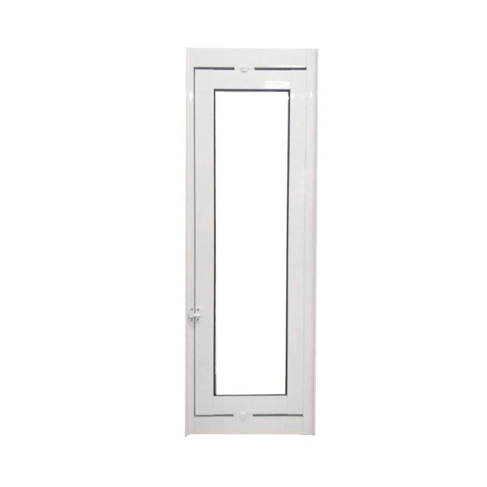 Miniatura Janela Vitrô Capelinha de Alumínio Branco 120x40 cm Linha Veneza Branco