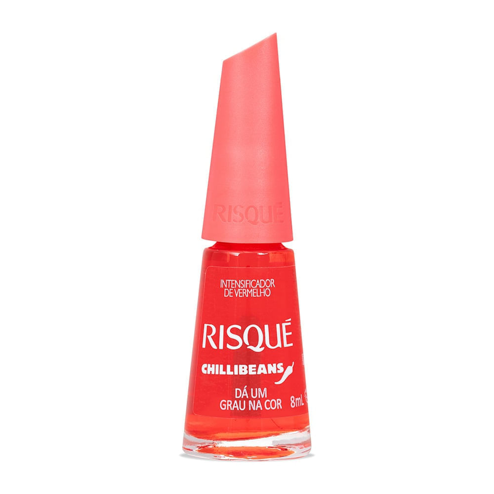 Miniatura Esmalte Risqué e Chilli Beans Dá Um Grau na Cor 8ml