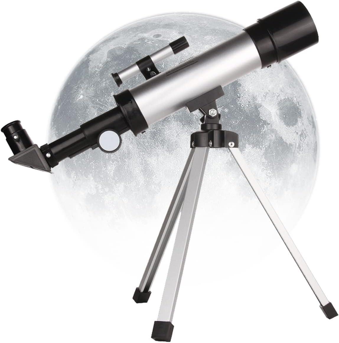 Telescópio Astronômico Portátil Compacto Ampliação 90X Tripé