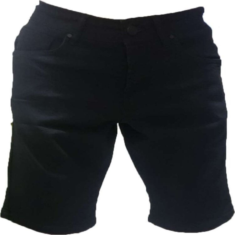 Miniatura Bermuda Okdok Jeans Masculina - Preto - PRETO 38